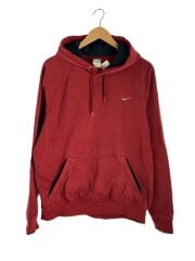 画像：パーカー/M/コットン/RED/無地/196185-677