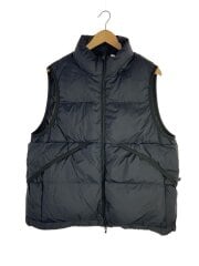 画像：ダウンベスト/M/ナイロン/ダウン90/NVY/無地/BW-24025W