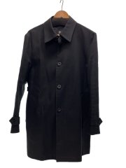 画像：ステンカラーコート/M/コットン/BLK/BMA30-500-09