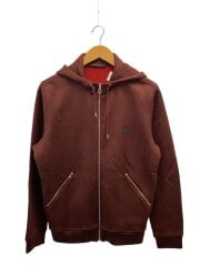 画像：ジップパーカー/M/コットン/BRD/無地/RM152Q H6Y51WJUH