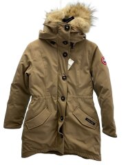 画像：ダウンジャケット/M/コットン/BEG/無地/2580LA