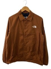 画像：THE COACH JACKET_ザコーチジャケット/M/ナイロン/BRW/無地
