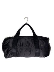 画像：ボストンバッグ/ナイロン/BLK/無地