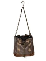 画像：2WAYトートバッグ/ショルダーバッグ/レザー/BRW/無地/茶/BO080249-ER