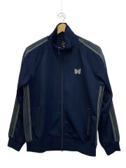 画像：トラックジャケット/ジャージ/M/ポリエステル/NVY/無地/BG388//