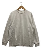 画像：長袖Tシャツ/4/コットン/WHT/無地/bROOTS25S28F25