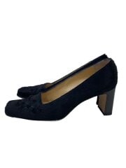 画像：ハラコ/イントレチャート/パンプス/US7/BLK