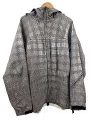 画像：スノーウェア/藤原ヒロシ/ジャケット/L/ナイロン/GRY/グレンCK/内側劣化