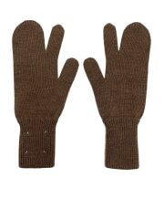 画像：手袋/ウール/BRW/無地/レディース/S31TS0077