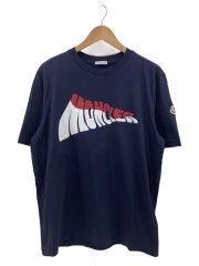 画像：Tシャツ/L/コットン/NVY