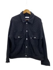 画像：COSMOS TEXAS/waffle second jacket/ジャケット/L/コットン/BLK