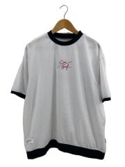 画像：Tシャツ/XL/ポリエステル/WHT/CHG25-SS-T13