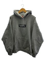 画像：パーカー/XL/コットン/GRY/Box　Logo　Hooded　Sweatshirt　25FW