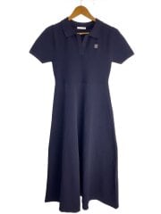 画像：ポロシャツワンピース/FREE/ポリエステル/NVY/125-4240004