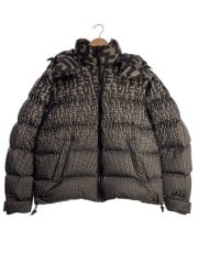 画像：ダウンジャケット/L/ナイロン/BLK/W-STEP-MON-RD/A09093