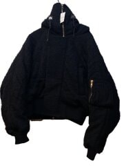 画像：FILTH/FLYINGHAIR N2-B TYPE JACKET/2/ウール/BLK/252FLBL-02