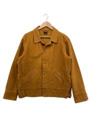画像：T-MOLESKIN JKT/モールスキンワークジャケット/L/コットン/BRW//