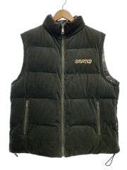 画像：ベスト/L/コーデュロイ/GRN