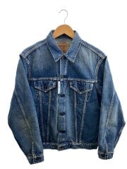 画像：Gジャン/XL/コットン/IDG/無地/02243AB51/襟色褪せ有