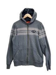 画像：ジップパーカー/S/コットン/GRY