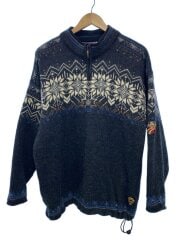 画像：ニット・セーター(厚手)/L/ウール/BLK