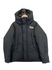 画像：WRAP DOWN PARKA/ダウンジャケット/M/ポリエステル/BLK/F942010/ヨゴレ有//
