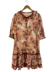 画像：スカーレットキャンドルプリントミディワンピース/FREE/コットン/PNK/A2123FA3