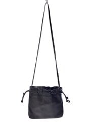 画像：ショルダーバッグ/レザー/BLK