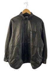 画像：レザージャケット・ブルゾン/M/牛革/BLK