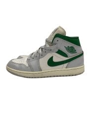 画像：AIR JORDAN 1 MID_エア ジョーダン ワン ミッド/27cm/WHT