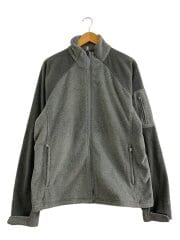画像：フリースジャケット/XL/ポリエステル/GRY/無地/POLARTECH FLEECE//