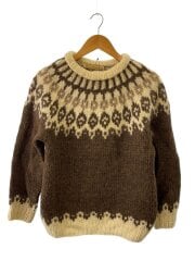 画像：Alafoss icewool/ノルディック/ニット・セーター(厚手)/M/ウール/BRW