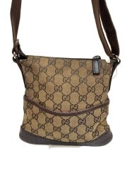 画像：ショルダーバッグ_GGキャンバス/キャンバス/BEG/総柄