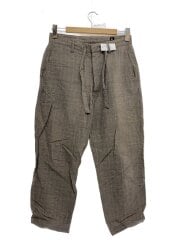 画像：Traveller Trousers/スラックスパンツ/30/コットン/GRY/チェック/KS9SPT03