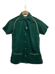 画像：70S/USA製/ボーリングシャツ/バックプリント/半袖シャツ/--/ポリエステル/GRN/無地