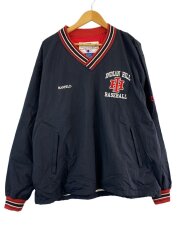 画像：90s/カレッジ/プルオーバー/トップス/L/ナイロン/BLK//