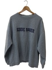 画像：90s-/EBTEK/ロゴ刺繍/スウェット/L/コットン/グレー