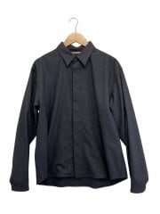 画像：WOOL FULLING FLANNEL CLOTH SHIRTS/4/ウール/グレー/A20AS02CF//