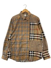 画像：クレイジーチェック/長袖シャツ/XXL/コットン/CML/チェック/8018569