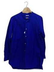 画像：Rob/コットンポプリンバンドカラーシャツ/2/コットン/BLU/SHIRT 041/ヨゴレ有