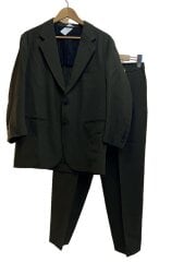 画像：Steve＋George/OLIVE/ウールギャバジン/セットアップ/2/ウール/グリーン