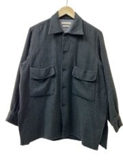 画像：COTTON YAK OVERSIZED W POCKET/1/コットン/GRY/無地/YK22AW0409SH