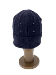 画像：ニットキャップ/ネイビー/メンズ