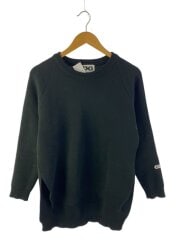 画像：ニット・セーター(厚手)/L/アクリル/ブラック/sz-n005