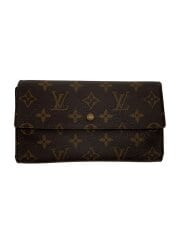 画像：2つ折り財布/レザー/BRW/レディース