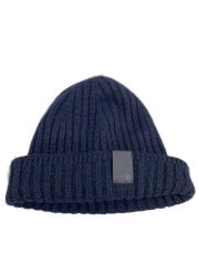 画像：ニットキャップ/FREE/NVY/無地/メンズ/nn42132