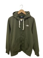 画像：ジップパーカー/L/コットン/KHK/NT62130X