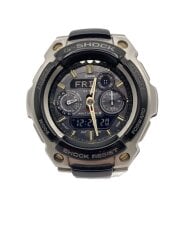 画像：ソーラー腕時計・G-SHOCK/デジアナ/SLV