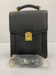 画像：ハンドバッグ/レザー/BLK