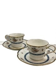 画像：カップ&ソーサー/2点セット/WHT